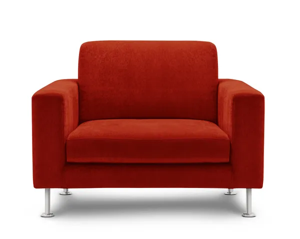 Kırmızı koltuk mobilya Telifsiz Stok Fotoğraflar
