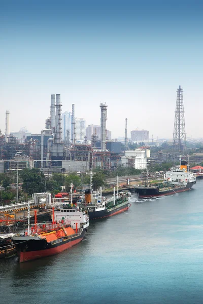 Container operation in port — Stock Photo, Image