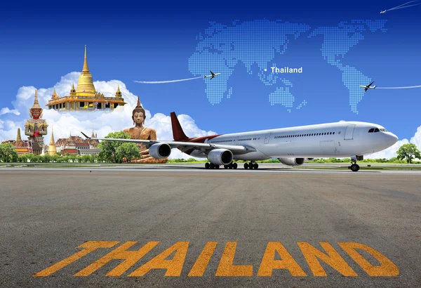 Thailand Reise Hintergrundkonzept — Stockfoto