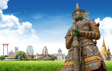 Tayland seyahat arka plan kavramı