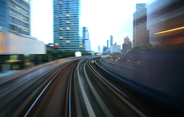 Sky train em Bancoc — Fotografia de Stock