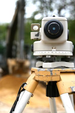 teodolit donanımları ölçme işlemi ile Surveyor çalışanları