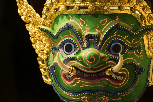 Macierzystego tajskim stylu gigant maski, khon — Zdjęcie stockowe