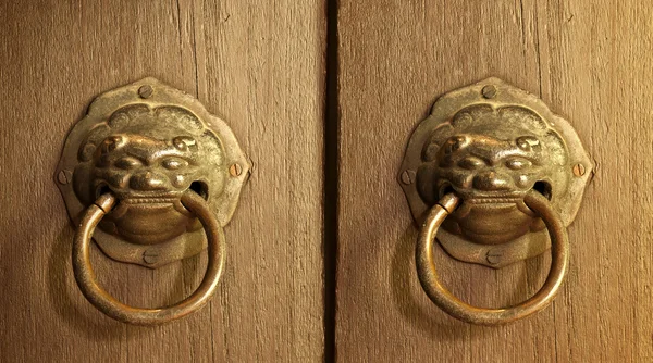 Eski Çin kapı — Stok fotoğraf