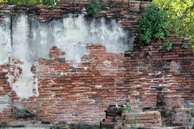 bir tuğla duvar arka plan yok