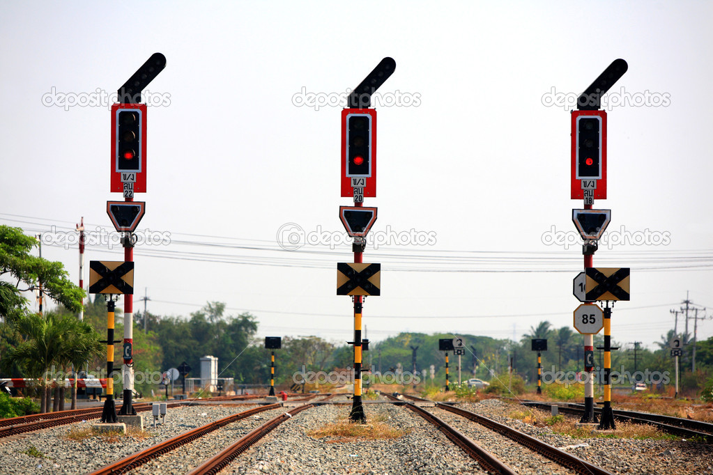 stop signalling for railway junction