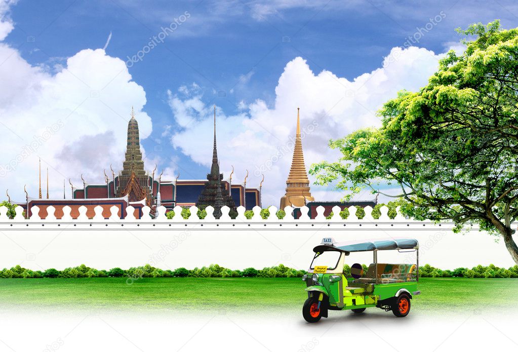 Thailand travel concept