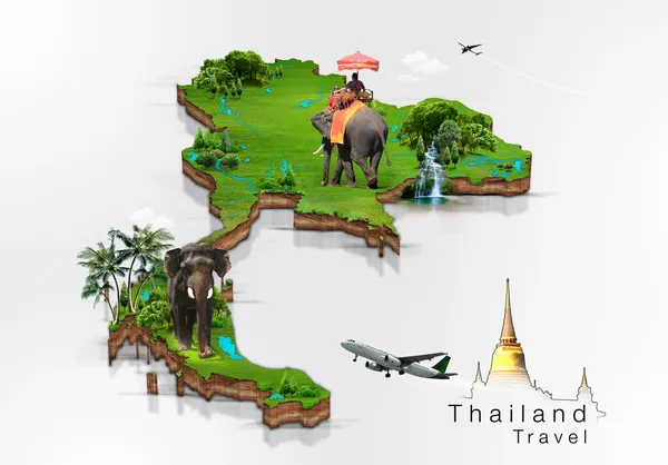 Thailand travel concept — Stock Photo, Image