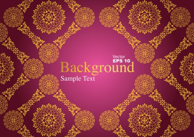 Antika arka plan, antika tebrik kartı