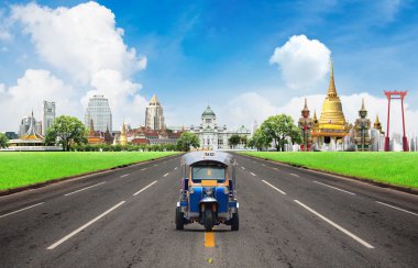 kavram, tuk tuk bangkok gezi gidin otomobiller için