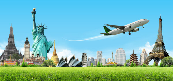 Travel the world concept — Stock Photo, Image