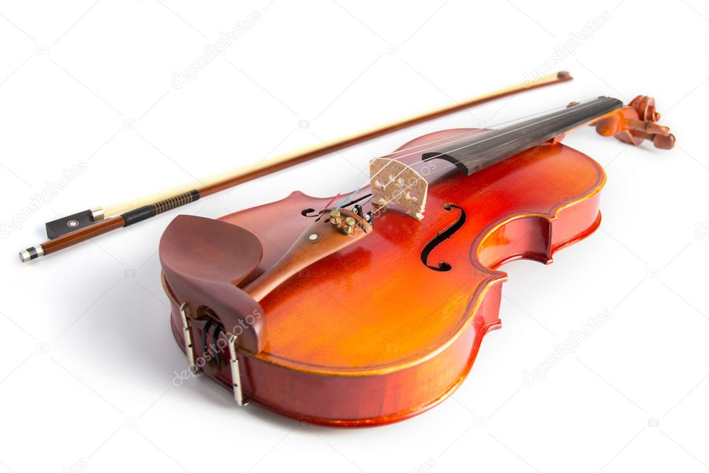 Violin and bow