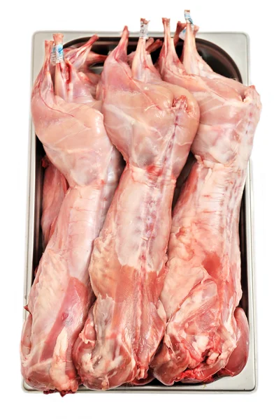 Raw rabbits — Stock Photo, Image