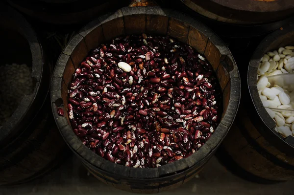 Beans market — Stock Photo, Image