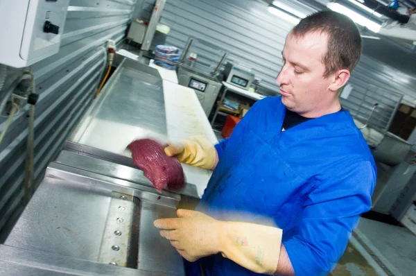 Fábrica de carne —  Fotos de Stock