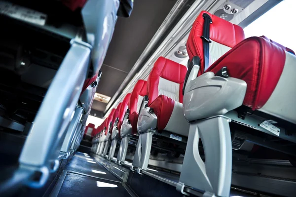 Bus interior — Stock Photo, Image