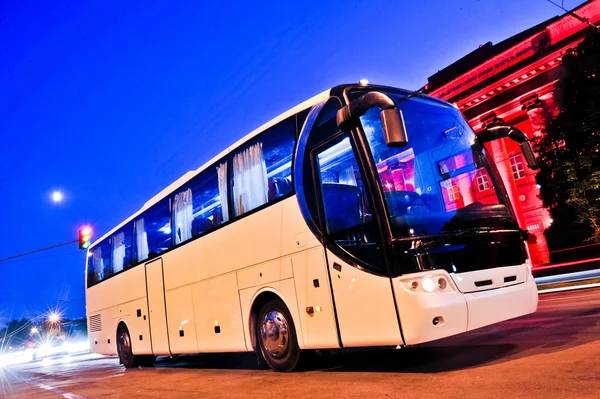 Buss interiör — Stockfoto