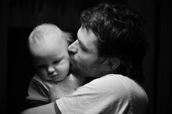 Dad and son — Stock Photo, Image