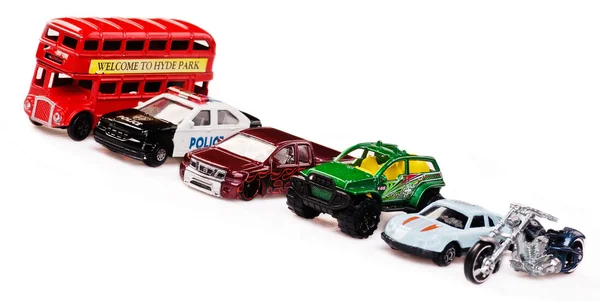 Speelgoedauto's — Stockfoto