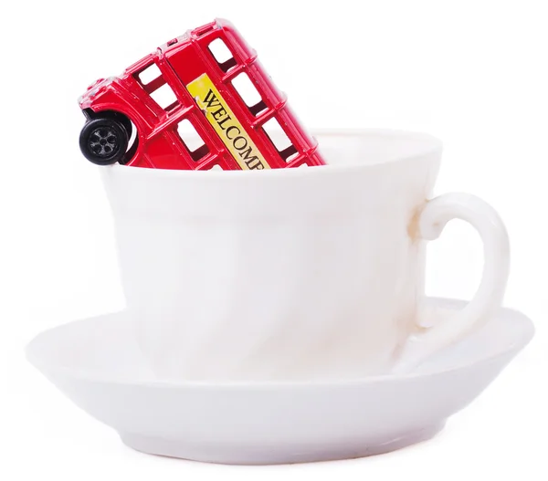 Bus en cup — Stockfoto