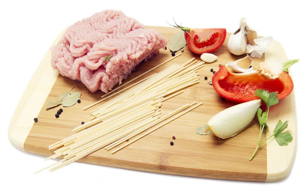 Carne de pui tocată — Fotografie, imagine de stoc