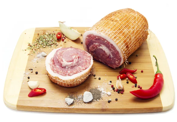 Pork belly roll — Stock Photo, Image