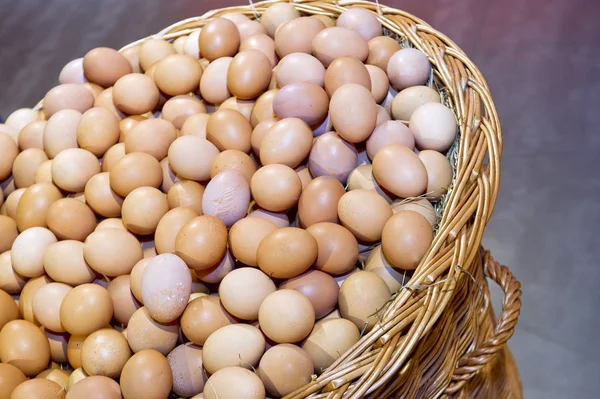 Homemade eggs — Stock Photo, Image