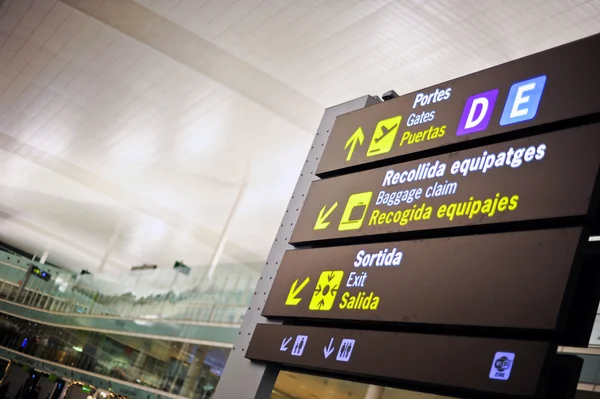 Arrival hall — Stock Photo, Image