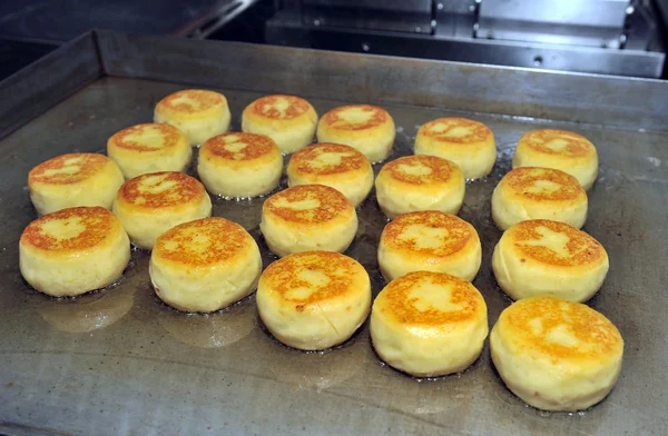 Production of potato cutlets — Stock Photo, Image