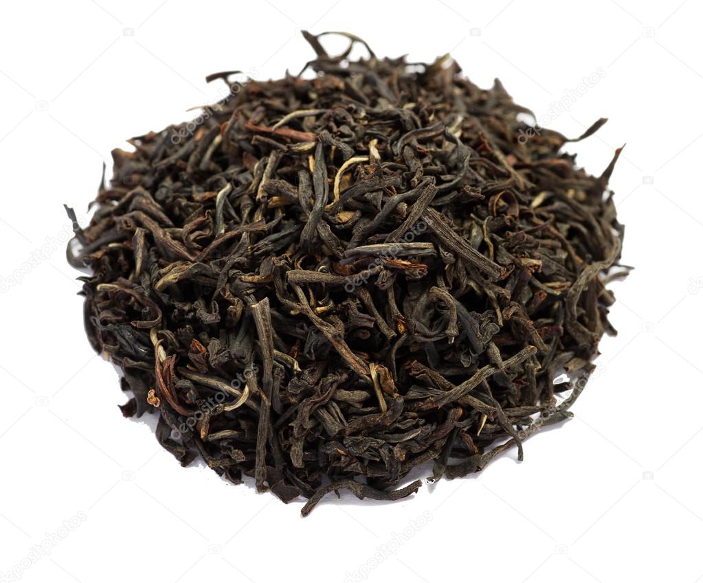 twisted Ceylon black tea