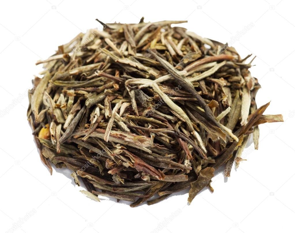 green tea pine needles