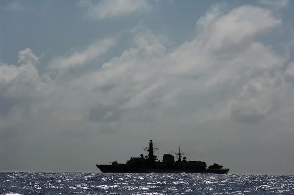 Military patrol ship — Stock Photo, Image