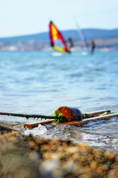 Surfing. Black Sea. Gelendzhik — Stock Photo, Image