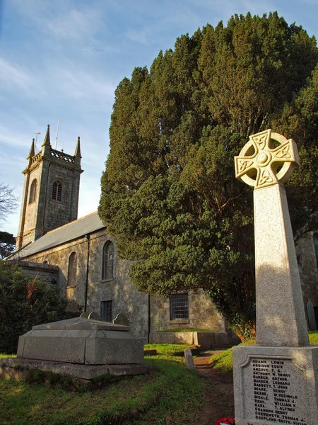 St. Michael kyrkliga Helston Cornwall — Stockfoto