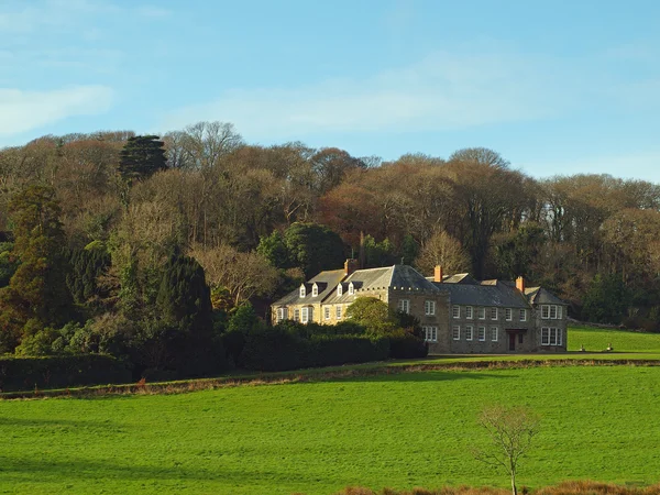 Penrose estate och herrgård cornwall — Stockfoto