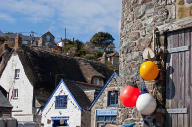 cadgwith balıkçı köyü cornwall