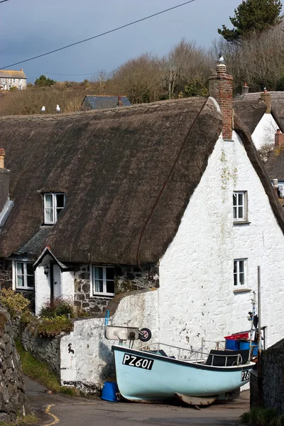 Cadgwith Cove Cottages Cornwall — Stock Photo, Image