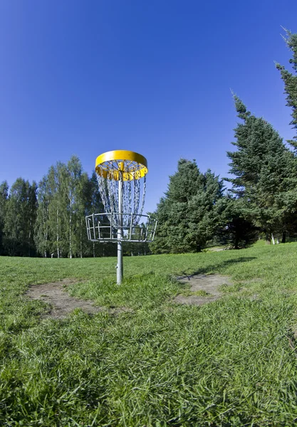 Disc golf basket2 — Stockfoto