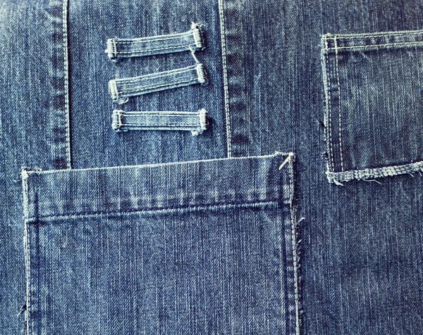 Džínová tkanina — Stock fotografie