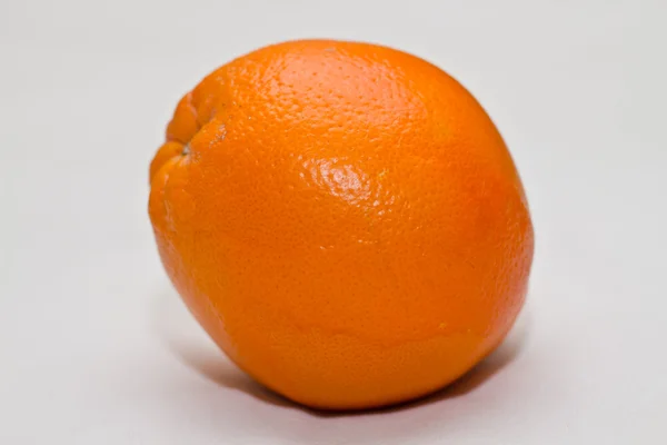 Oransje på hvit – stockfoto