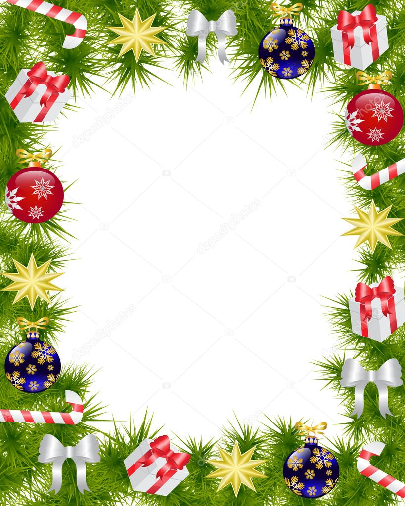 Christmas material, Christmas frame, Christmas - Stock Illustration  [59065701] - PIXTA