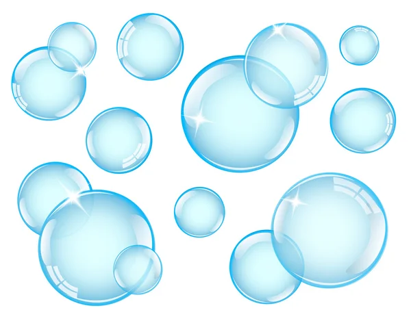 Burbujas brillantes — Archivo Imágenes Vectoriales