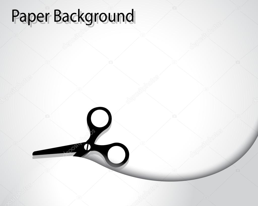 Scissors cut paper Stock Vector Image by ©OlgaSuslO 19399001