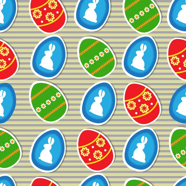 Seamless Easter — Stock Vector