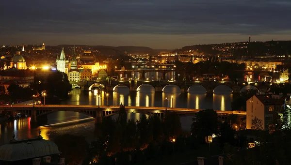 Skyline Praga — Fotografia de Stock