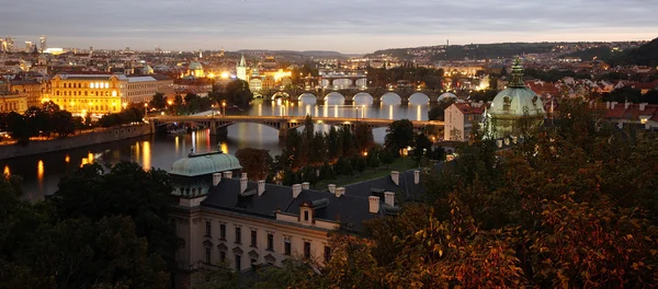 Прага горизонт — стокове фото