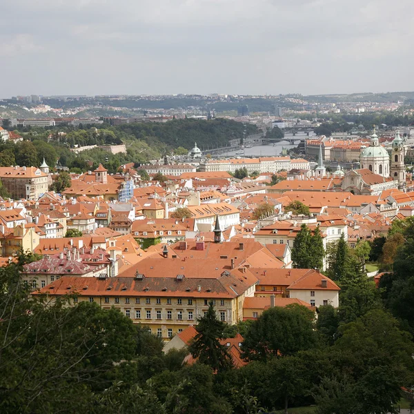 Prag silüeti — Stok fotoğraf