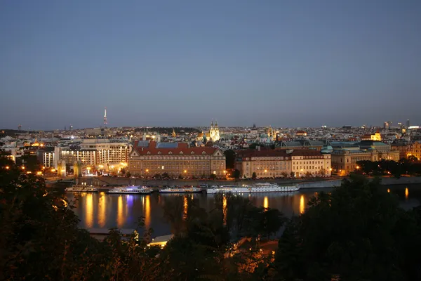 Skyline Praag — Stockfoto