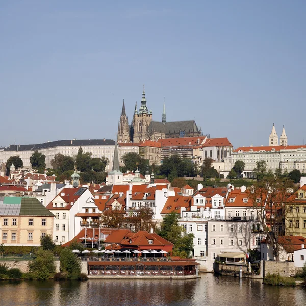 Прага горизонт — стокове фото