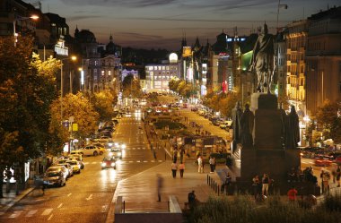 wenceslas square, Prag